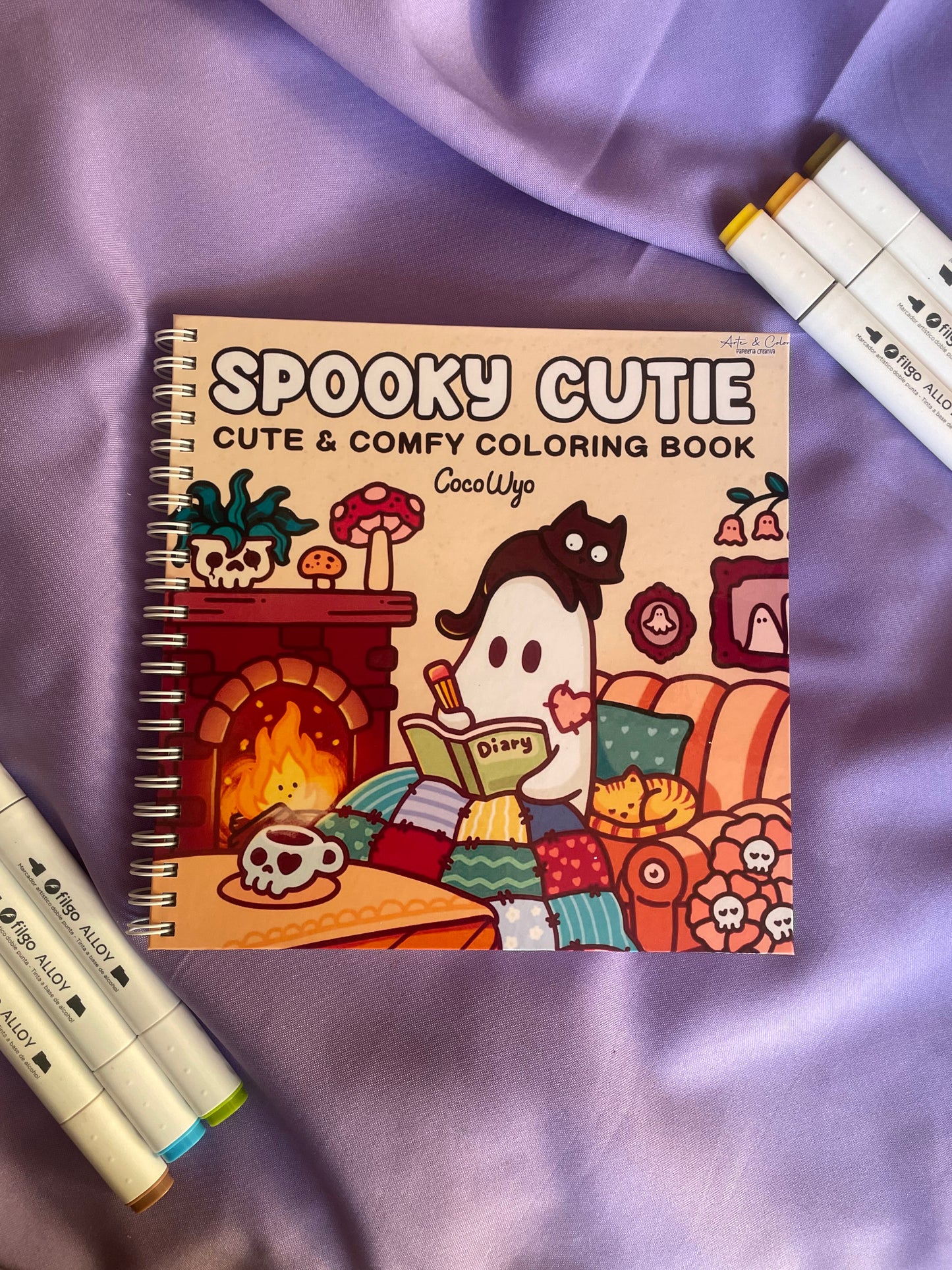 đ Spooky Cutie â Cute & Comfy Coloring Book