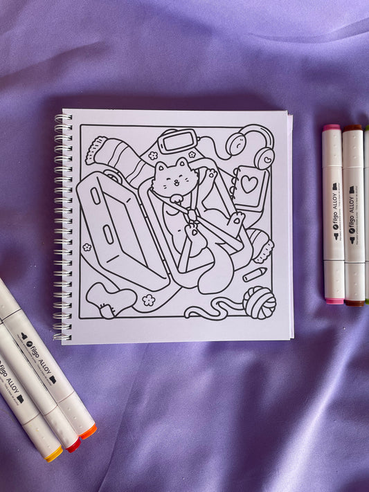 📖 Pet Moments – A Cute and Cozy Coloring Book 🐾✨