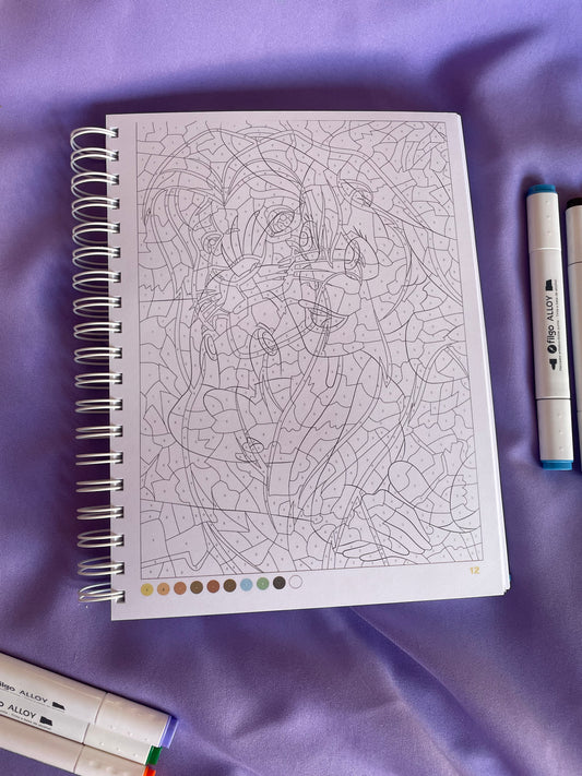 Libro para Colorear Disney - Retratos Misteriosos