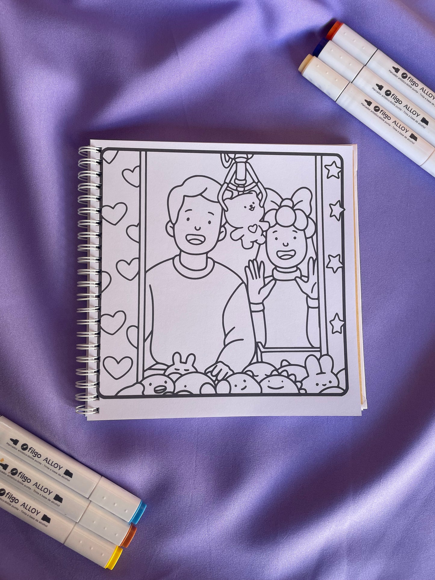 Couple Moments – Cute & Cozy Coloring Book