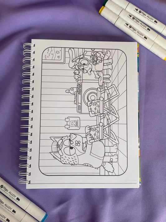 🖍️ ¡Vamos a Pintar con Bluey! 🐾