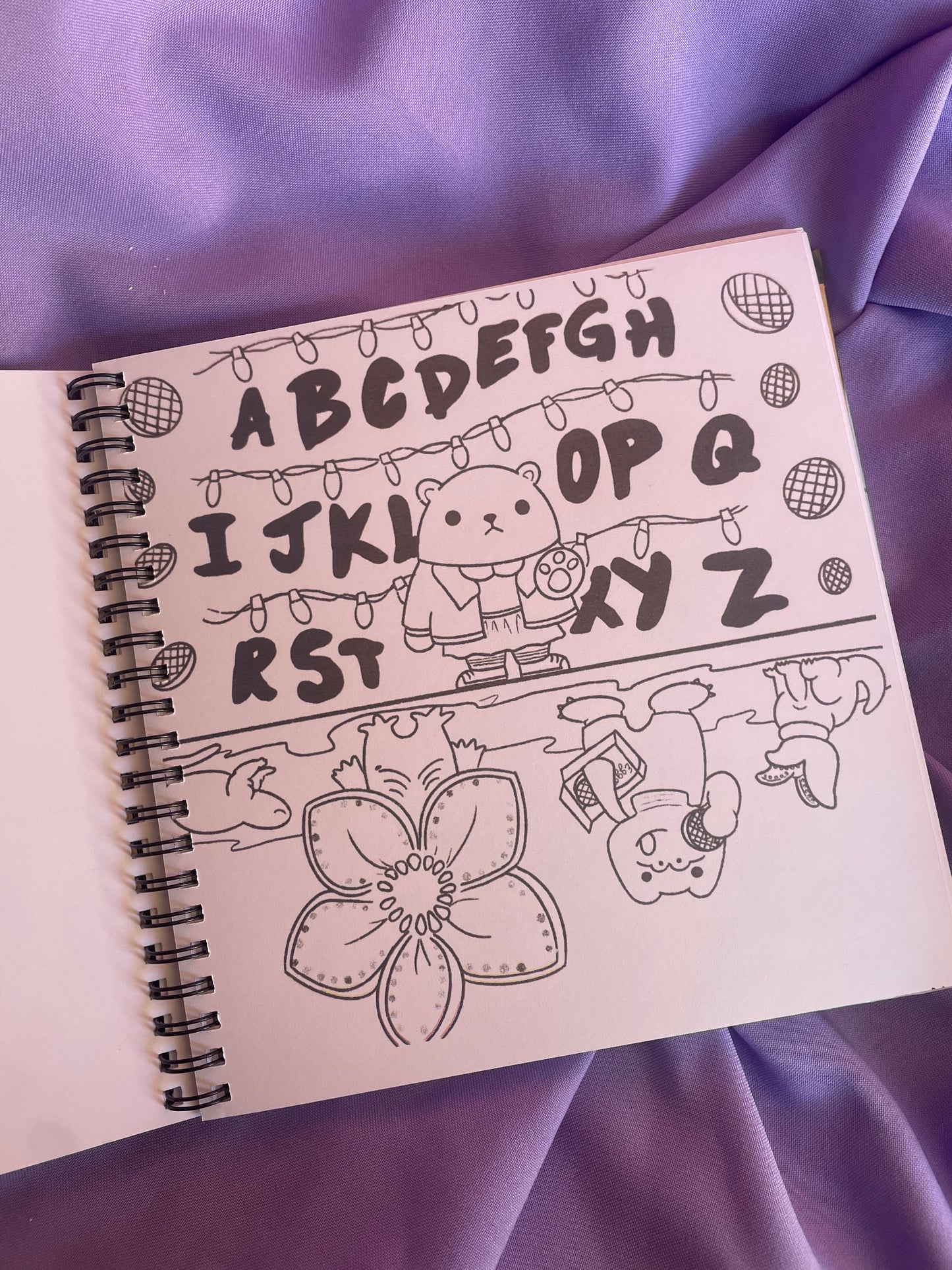 Coloring Book Doble – Bob Cute + Whimsy Woods 🔮