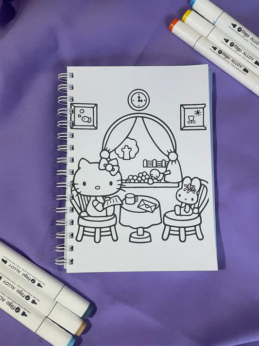 Vamos a pintar! Hello Kitty y sus amigos