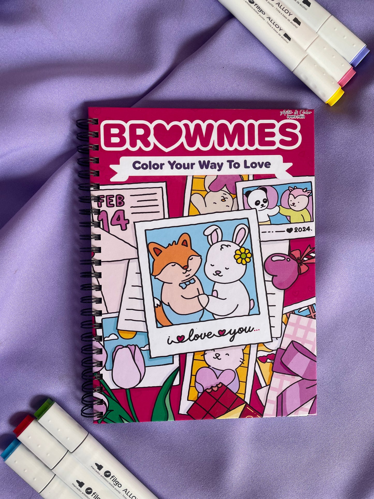 BROWMIES - Color Your Way to Love