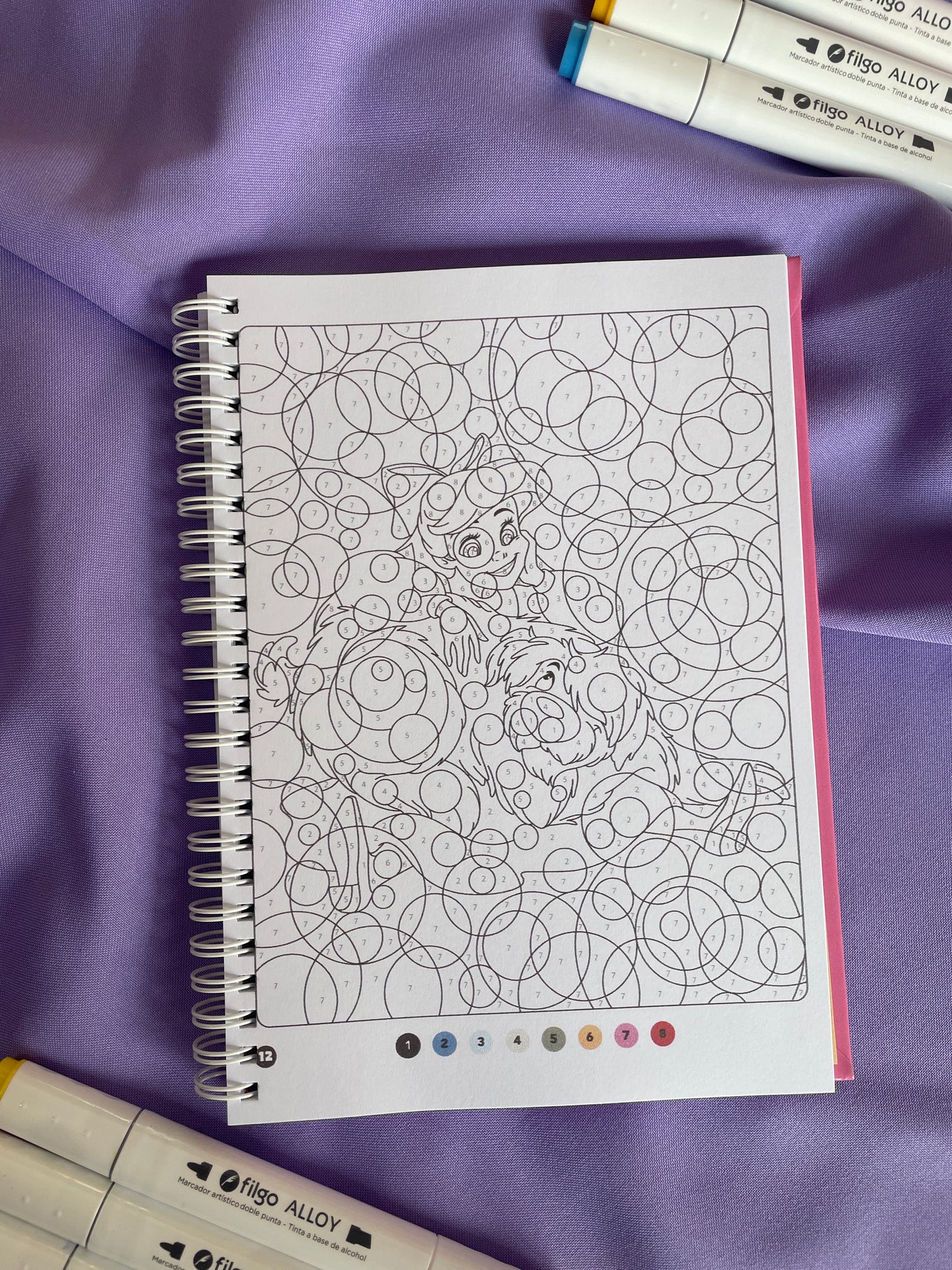 MYSTERES COLORING BOOK - DISNEY PRINCESSES