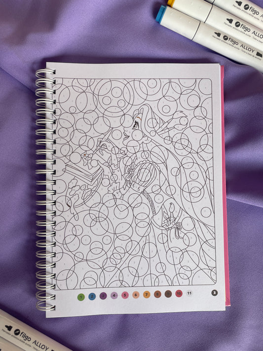 MYSTERES COLORING BOOK - DISNEY PRINCESSES