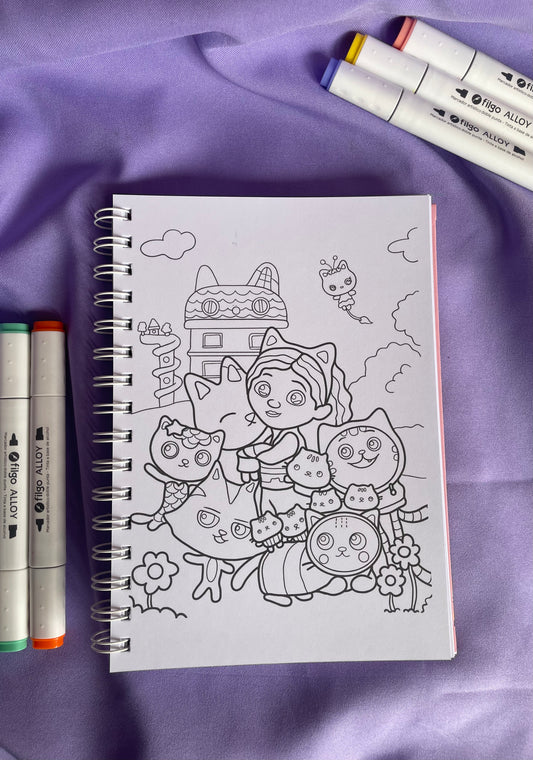 🎨✨ ¡Vamos a pintar con Gaby y su Casa de Muñecas! ✨🎨