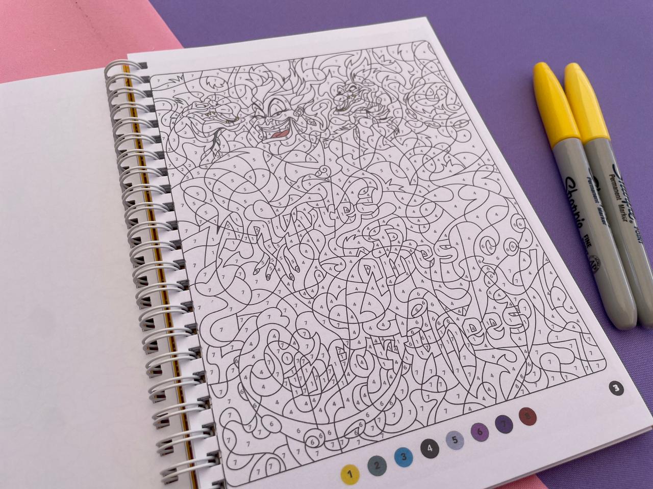 MYSTERES COLORING BOOK
