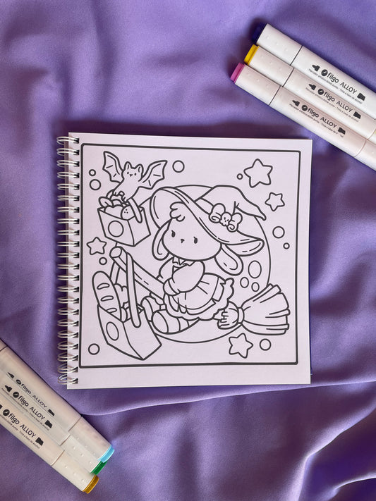 🌙 Spooky Moments 2 – Cozy Coloring Book 🌙