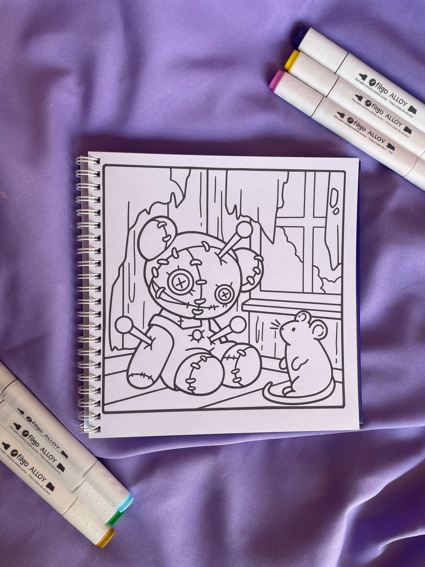 🌙 Spooky Moments – Cozy Coloring Book 🌙