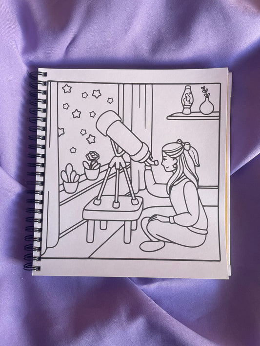 💞 BESTIE MOMENTS – Cute & Girly Coloring Book 🌸✨