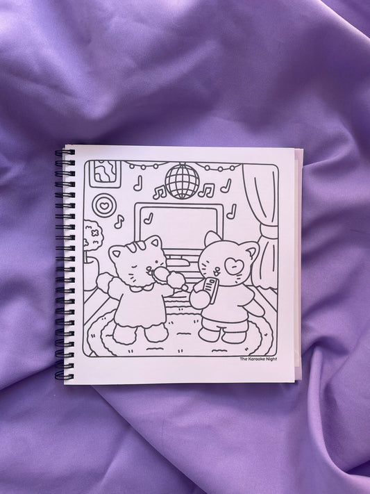 ✨ ERAS FANS – Cute & Cozy Coloring Book ✨