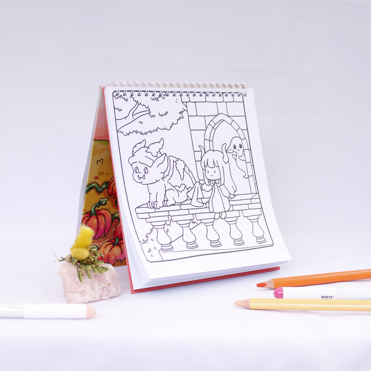 The Huldrafolk Spooky Tales – Coloring Book