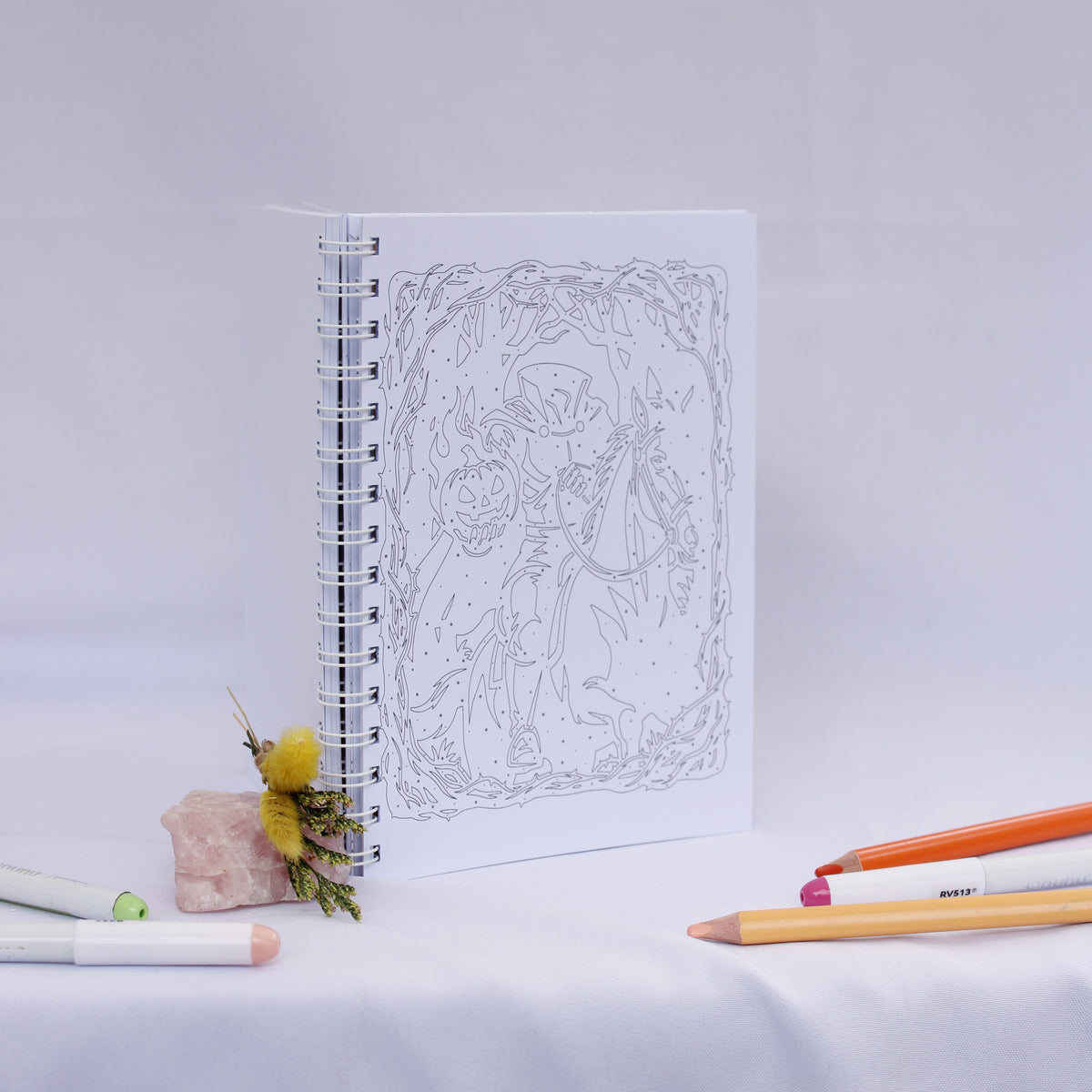 Monochrome Horror Stories – Coloring Book