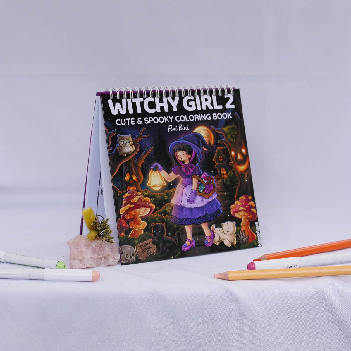 Witchy Girl 2 – Coloring Book