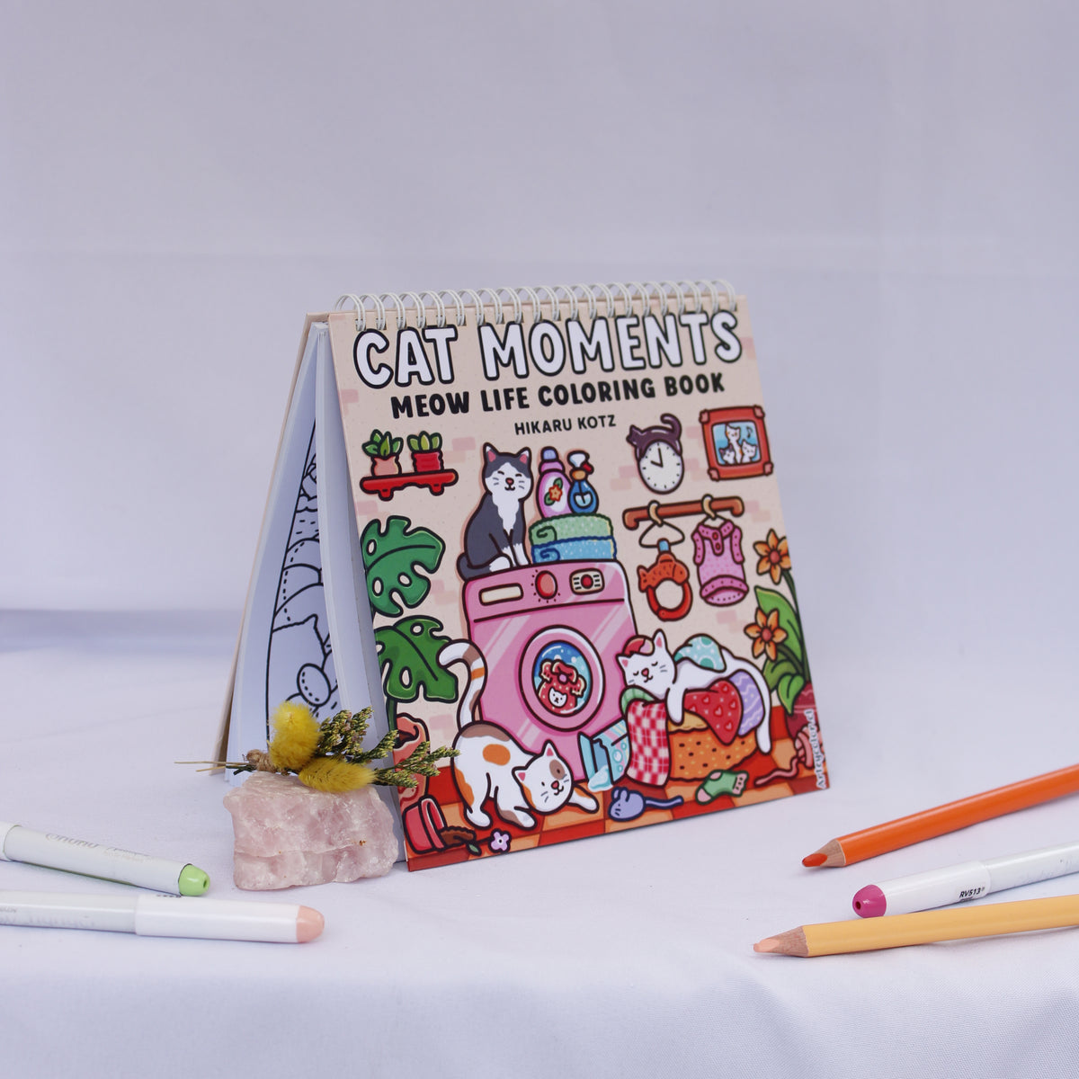 Cat Moments – Coloring Book