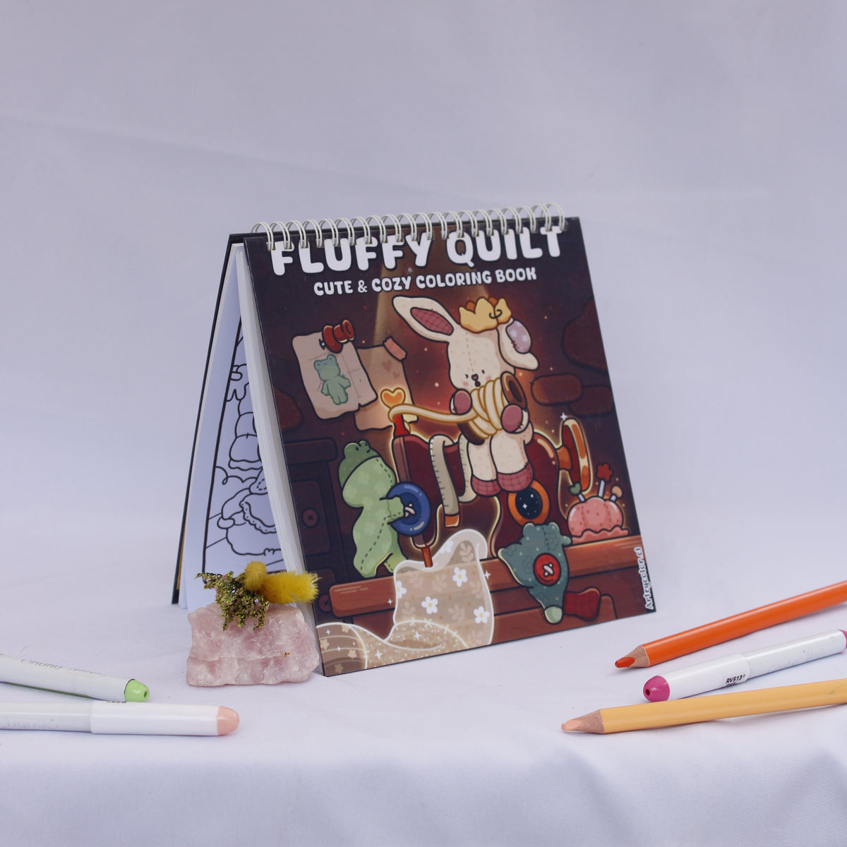 Fluffy Quilt – Coloring Book