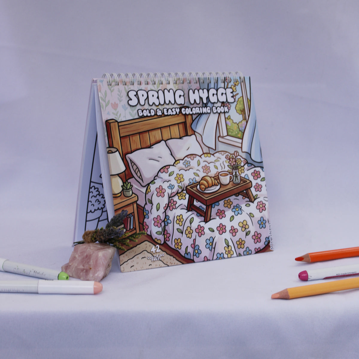 Spring Hygge – Coloring Book