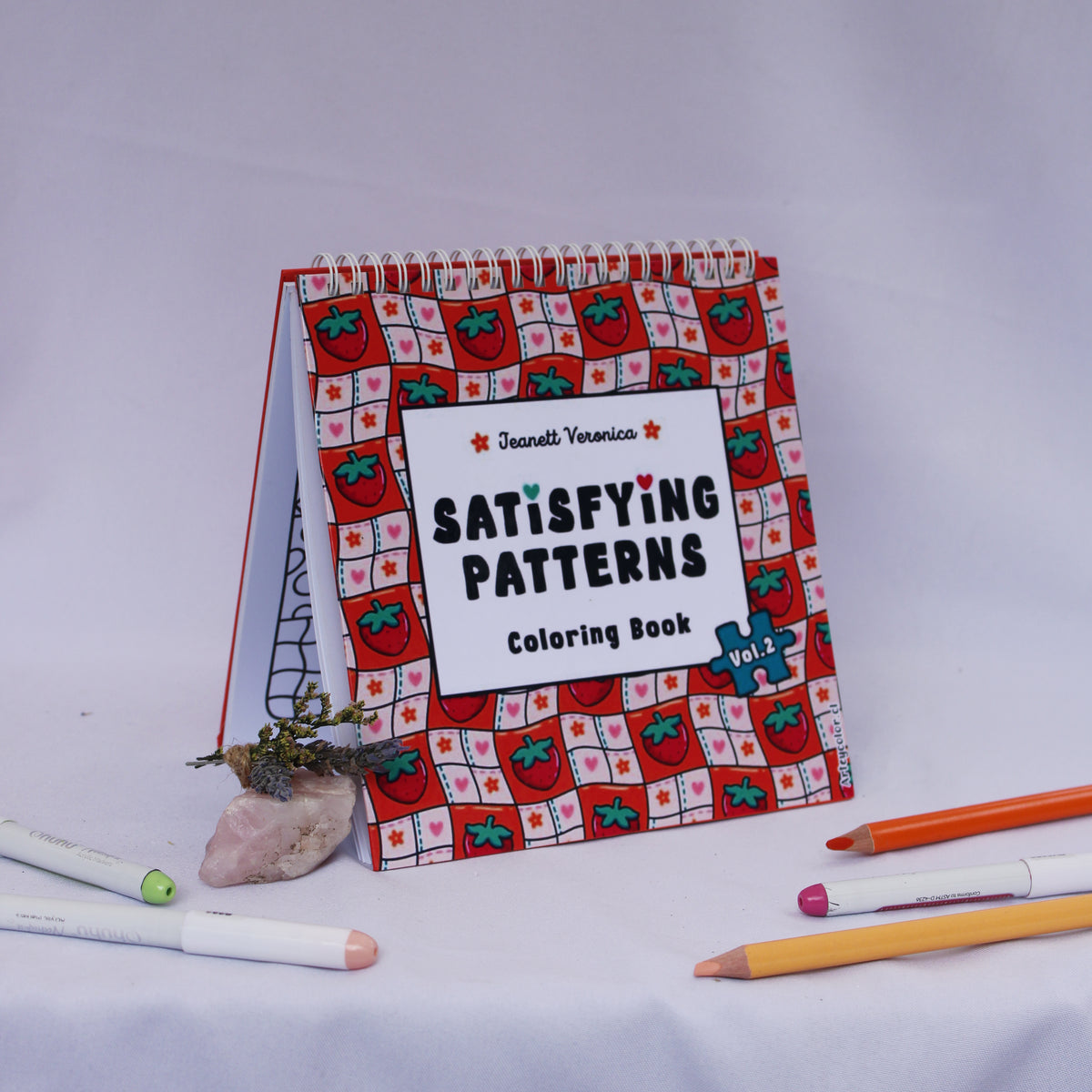 Satisfying Patterns Vol. 2 – Coloring Book