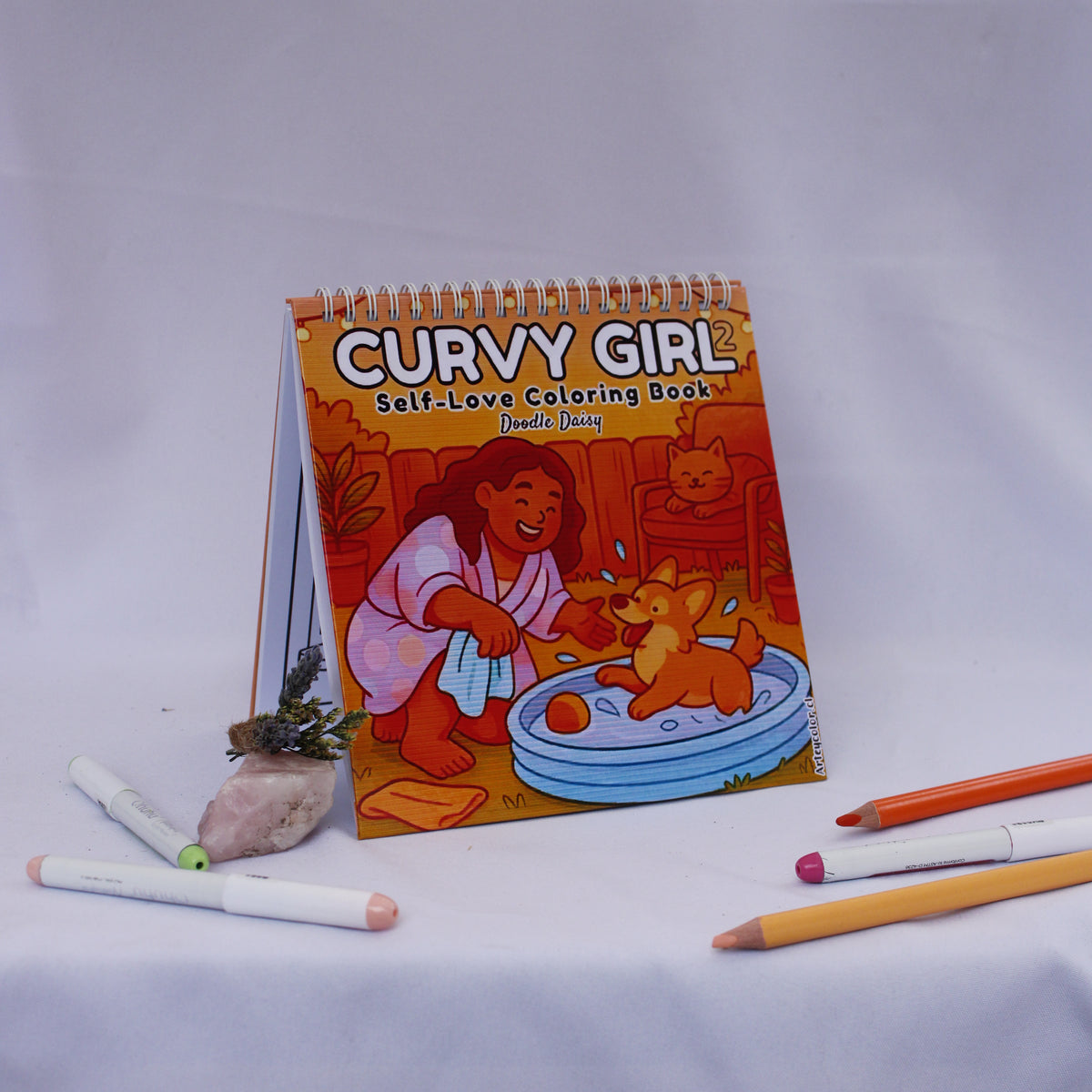 Curvy Girl – Coloring Book