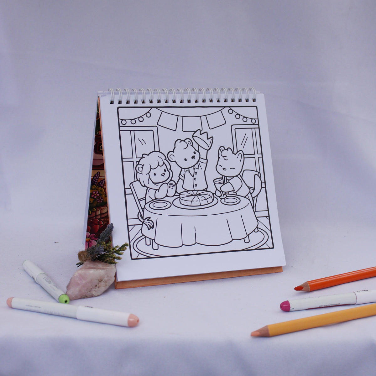 Cozy France – Coloring Book