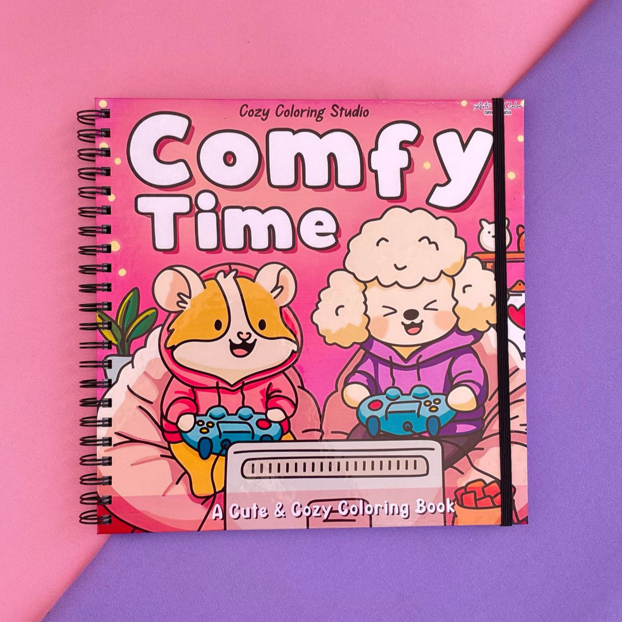 Comfy Time - Libro para Colorear Cute & Cozy