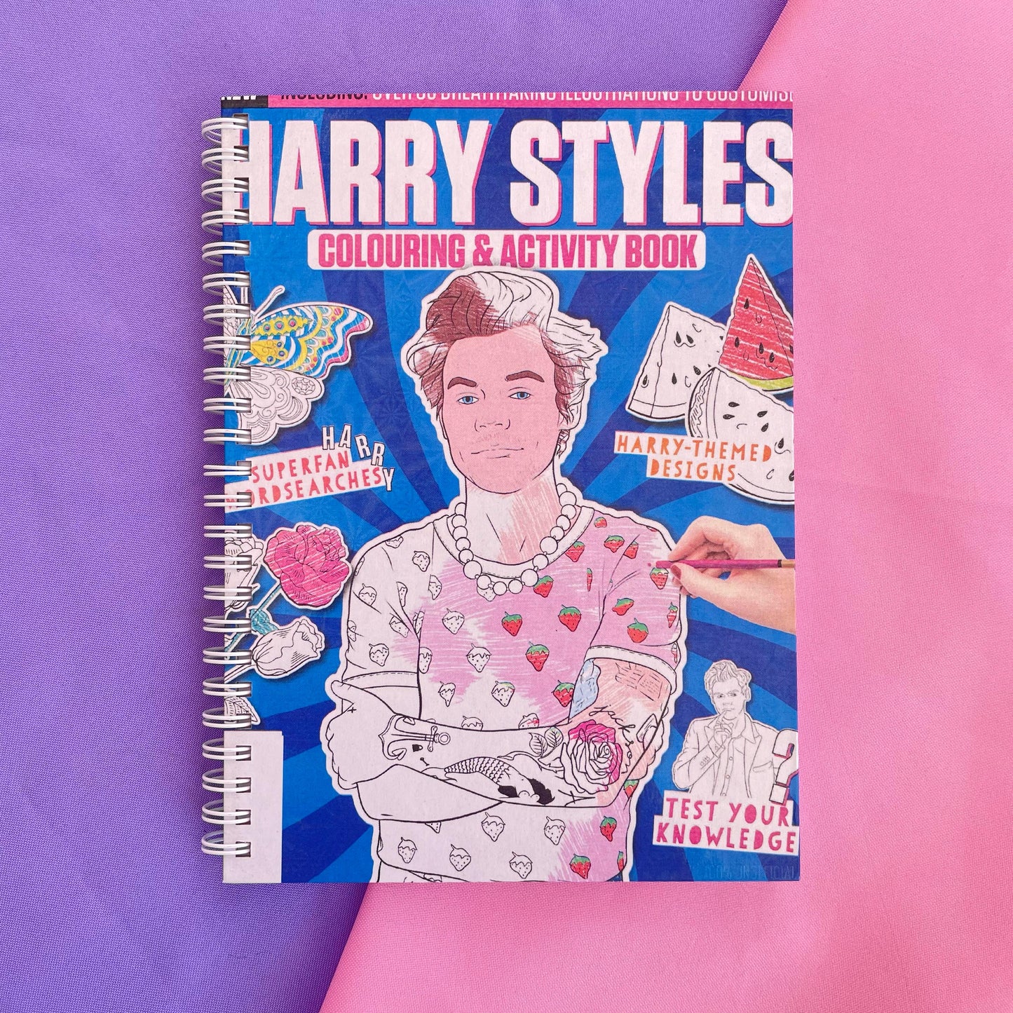 HARRY STYLES Coloring & activity book