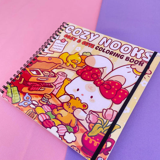 Cozy nooks- un libro para colorear relajante y adorable