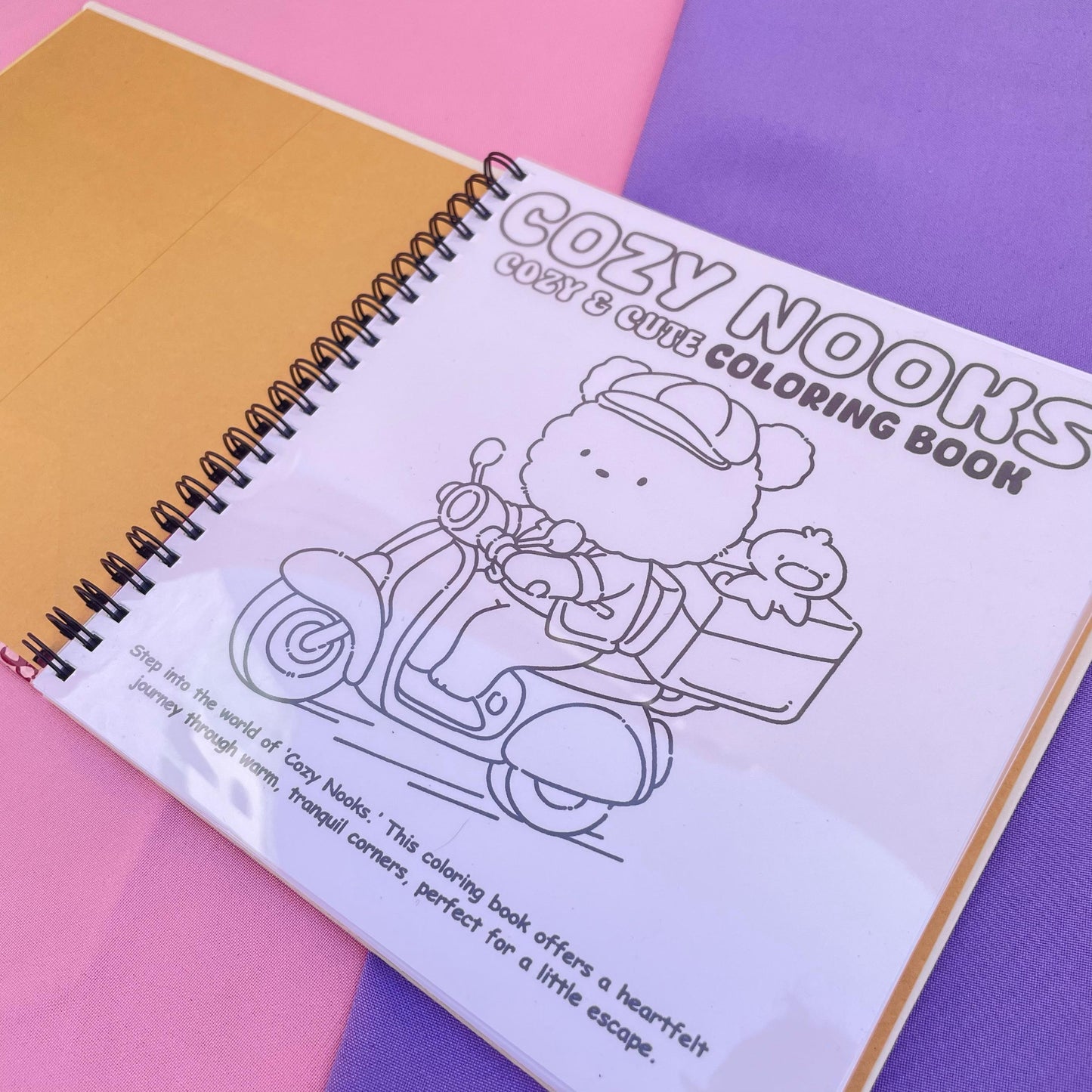 Cozy nooks- un libro para colorear relajante y adorable
