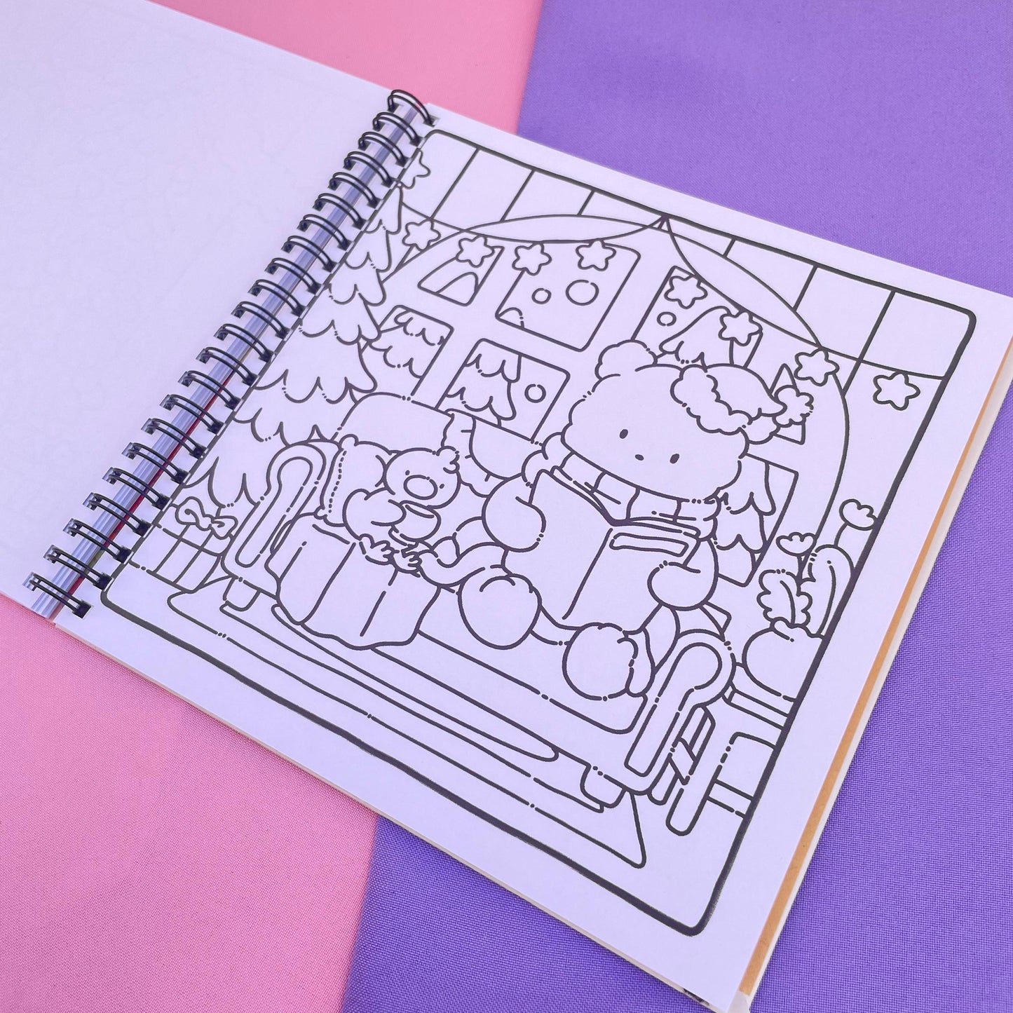 Cozy nooks- un libro para colorear relajante y adorable