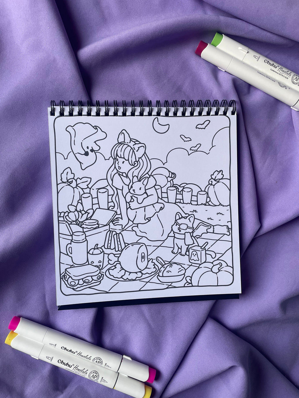 🧙‍♀️ Witchy Girl – Cute & Spooky Coloring Book