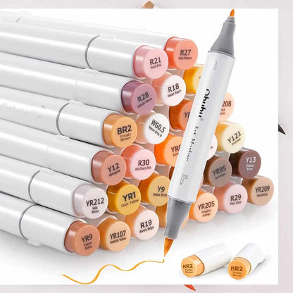 HONOLULU B MALETA 36 MARCADORES DE ALCOHOL TONOS PIEL OHUHU