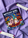 🧙‍♀️ Witchy Girl – Cute & Spooky Coloring Book