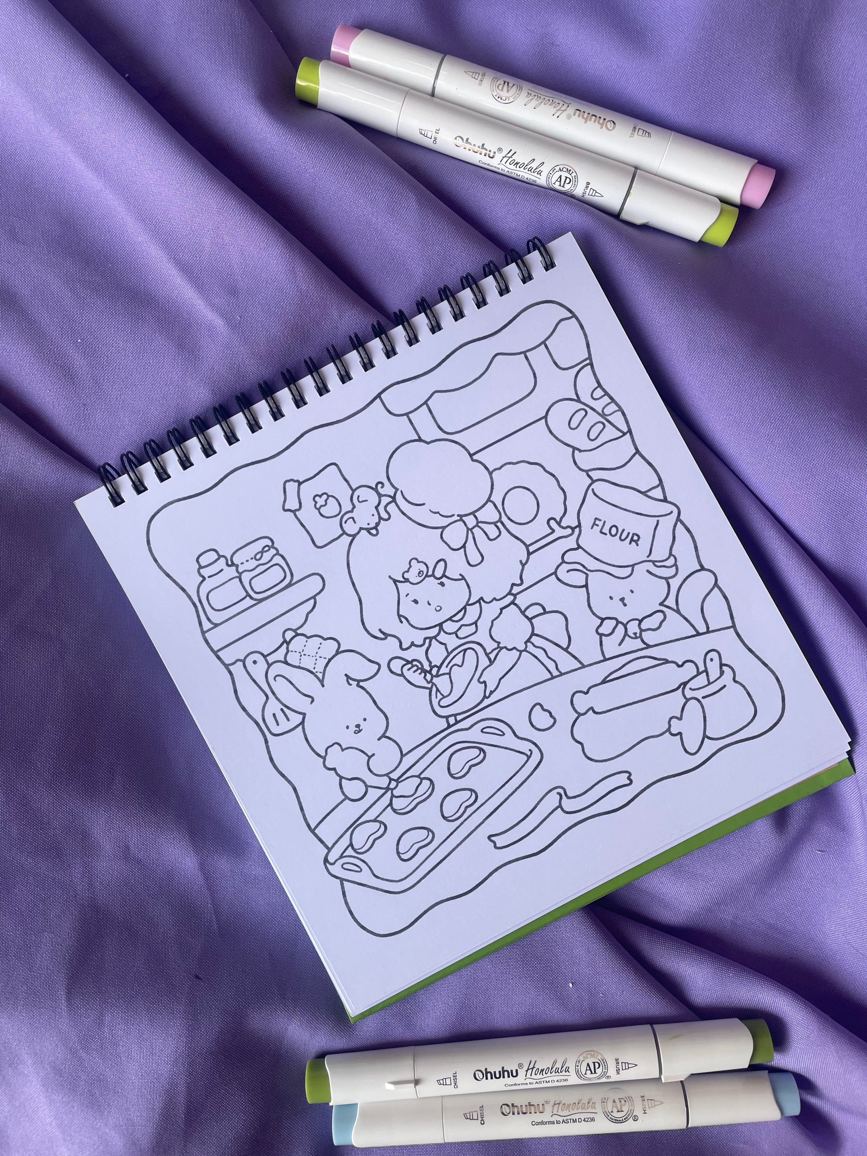 🍃 Gentle Joys – Self-Love Coloring Book