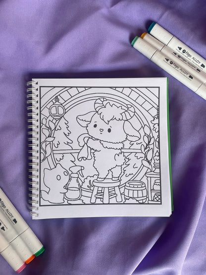 🌳📖 SECRET FOREST – Coloring Book 📖🌳