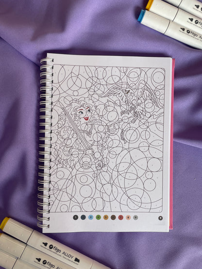 MYSTERES COLORING BOOK - DISNEY PRINCESSES