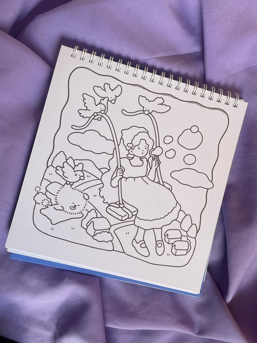 🌙✨ Soft Dreamy – Self-Love Coloring Book