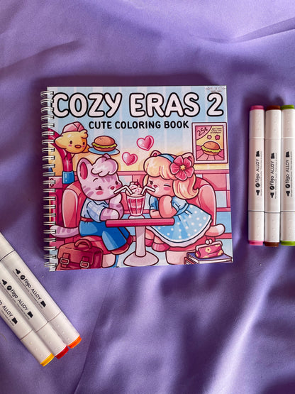 📖 Cozy Eras 2 – Cute Coloring Book 🌸✨
