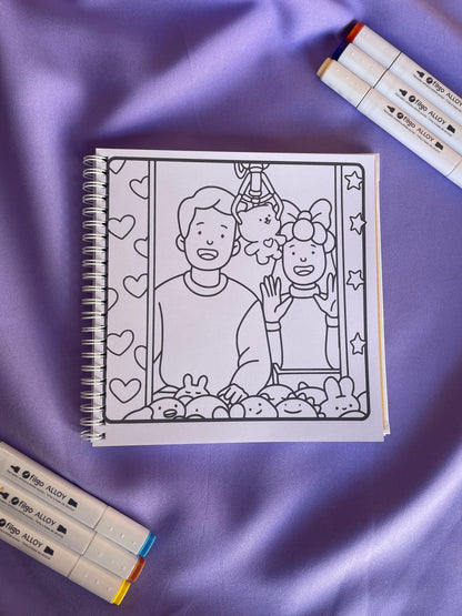 Couple Moments – Cute & Cozy Coloring Book