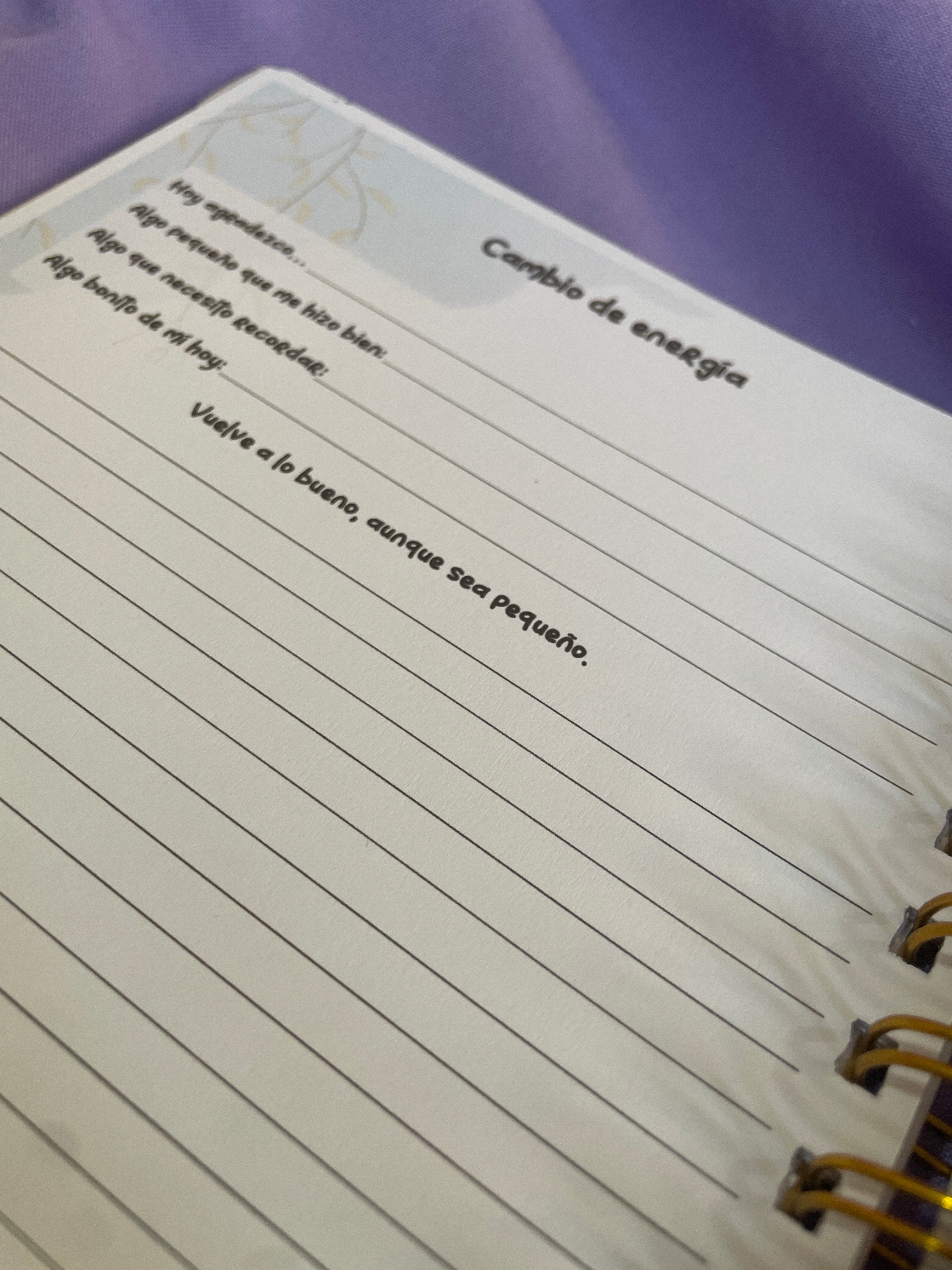 📓 Cuaderno Descarga Mental 🖤