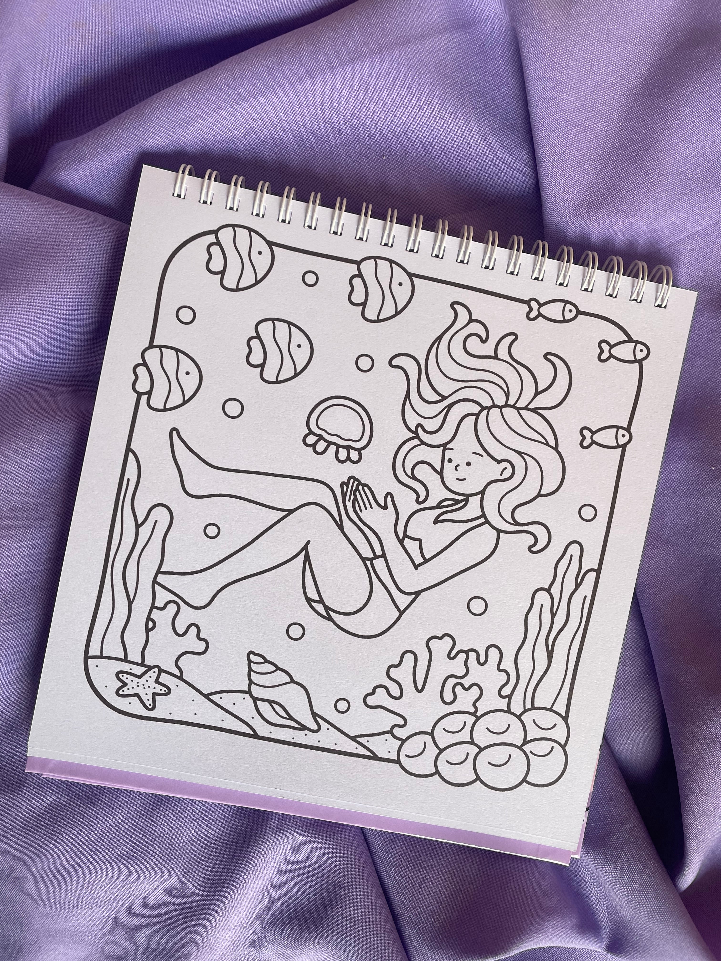 💄🌸 Girl Life – Self-Love Coloring Book