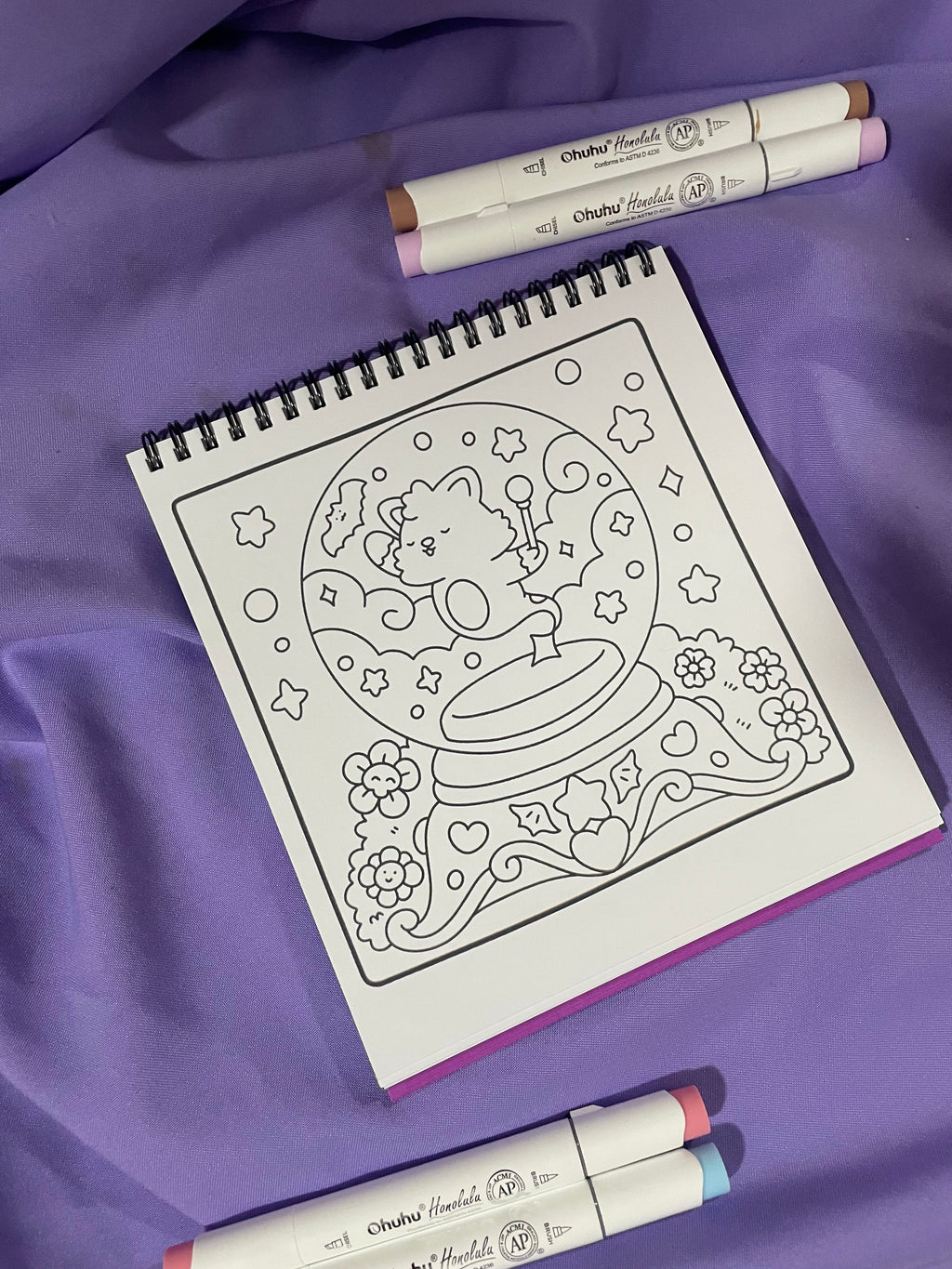 🎃 Hygge Spooky – Super Cute & Fun Adult Coloring Book 🌙🕯️