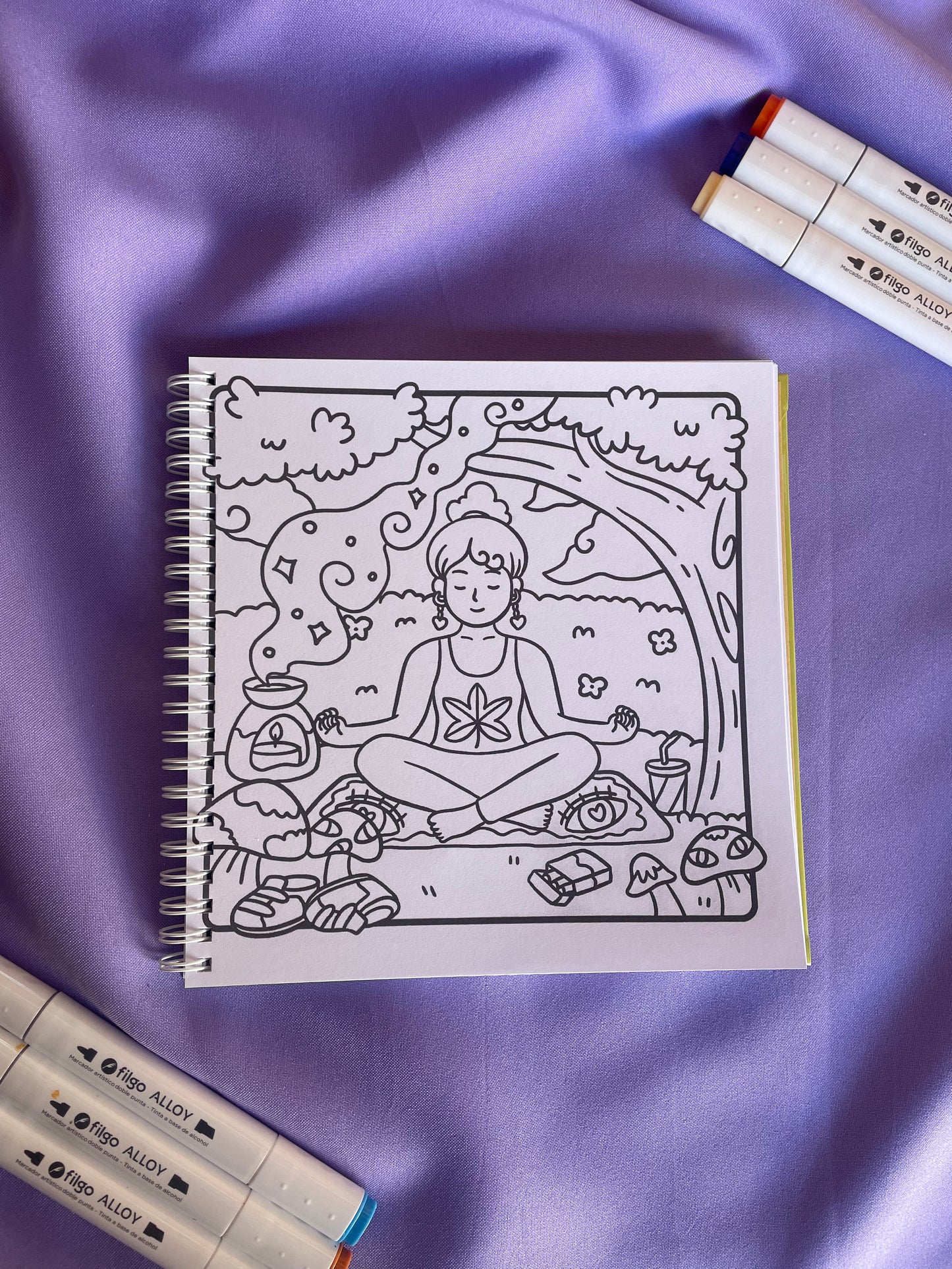 Stoner Moments – Stoner Girl Coloring Book