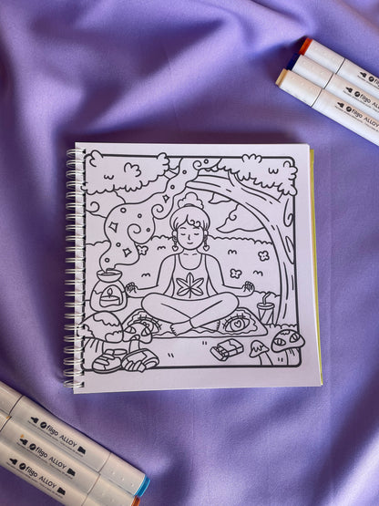 Stoner Moments – Stoner Girl Coloring Book