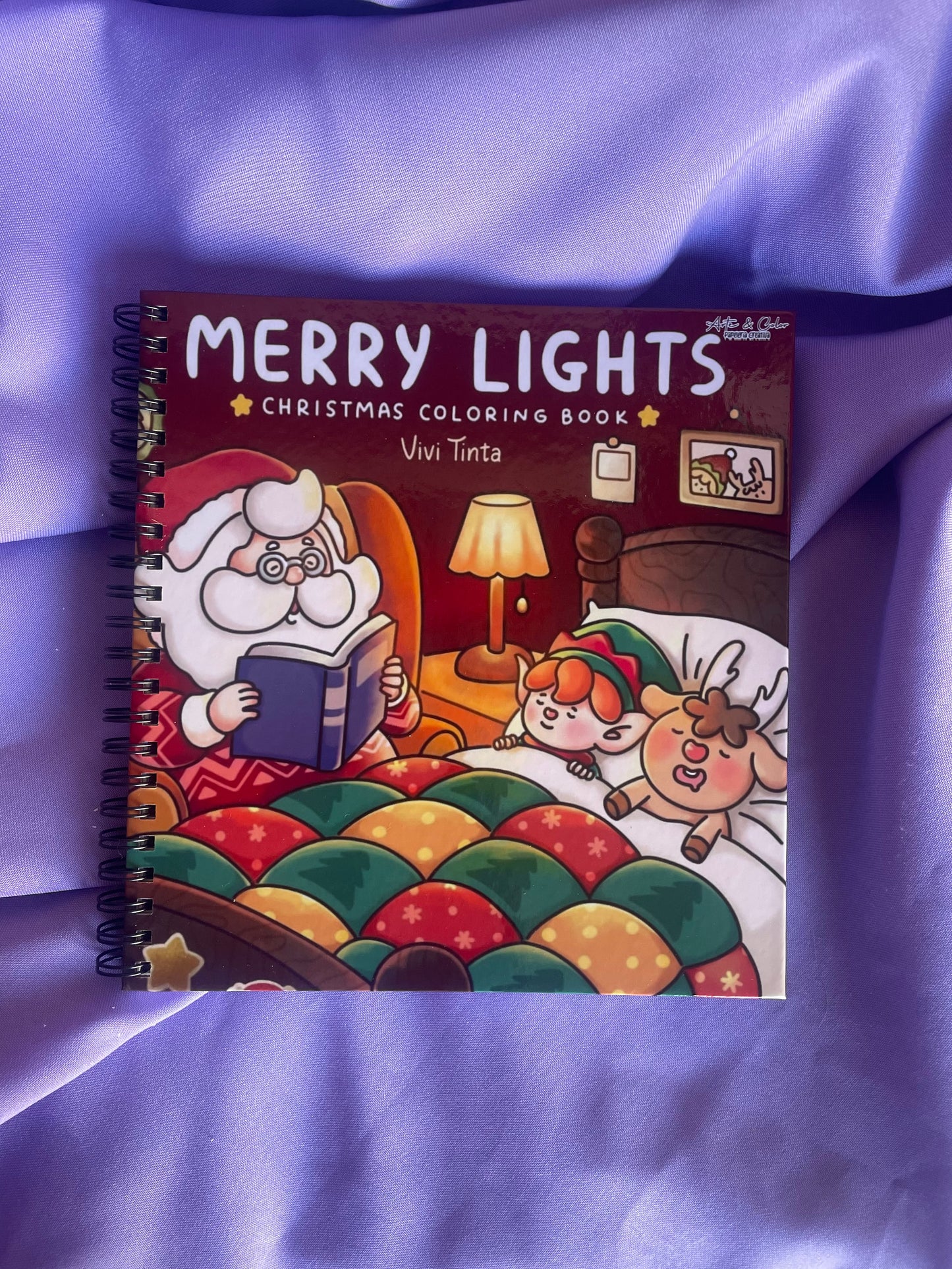 🎅🏻 MERRY LIGHTS – Christmas Coloring Book ✨