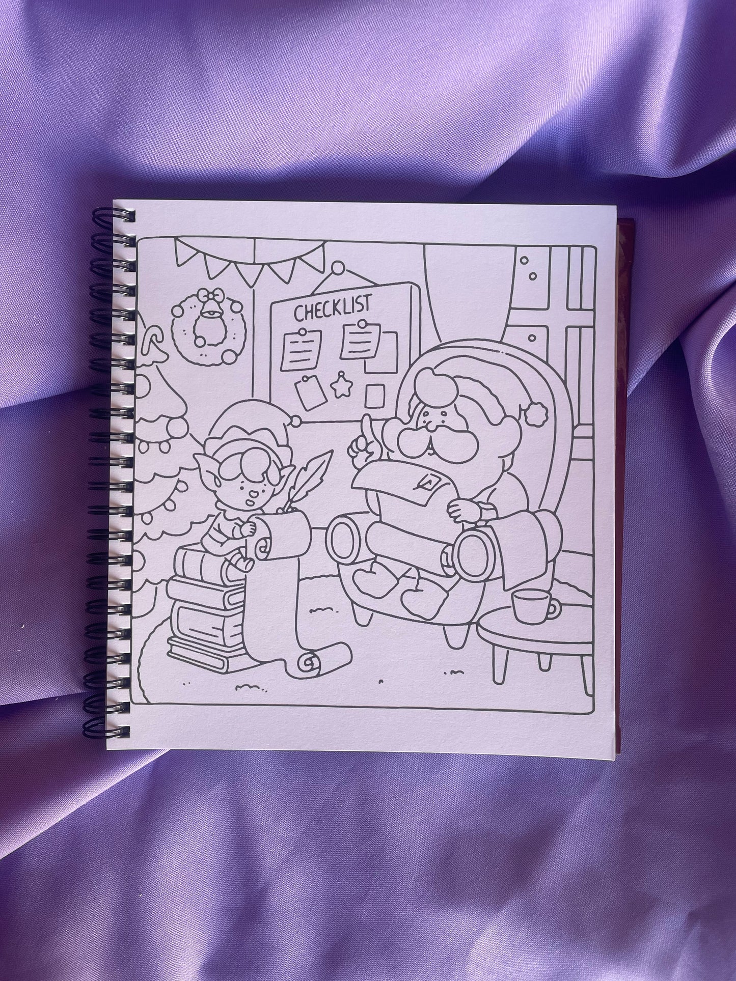 🎅🏻 MERRY LIGHTS – Christmas Coloring Book ✨