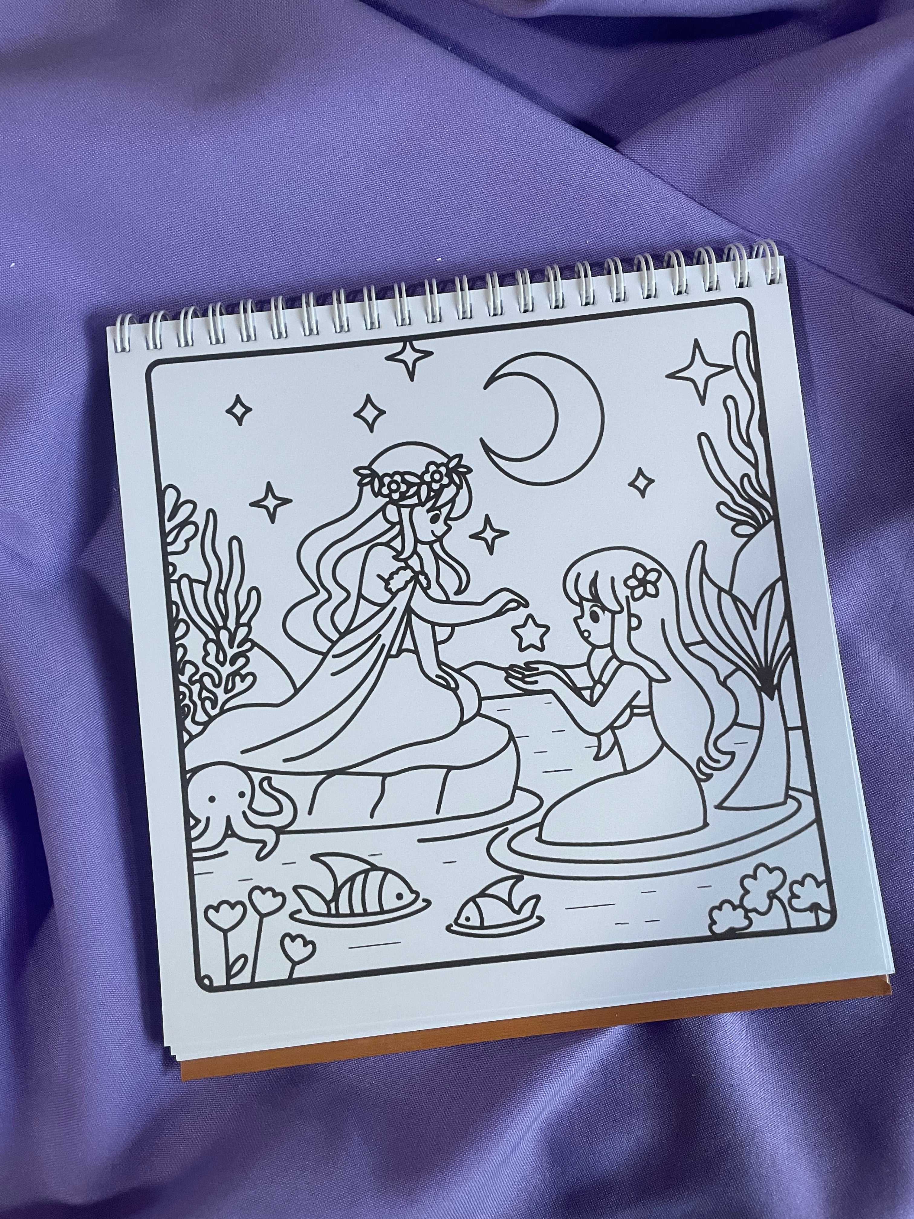 🌸🧪 Circe’s Potion – Girl Moments Coloring Book