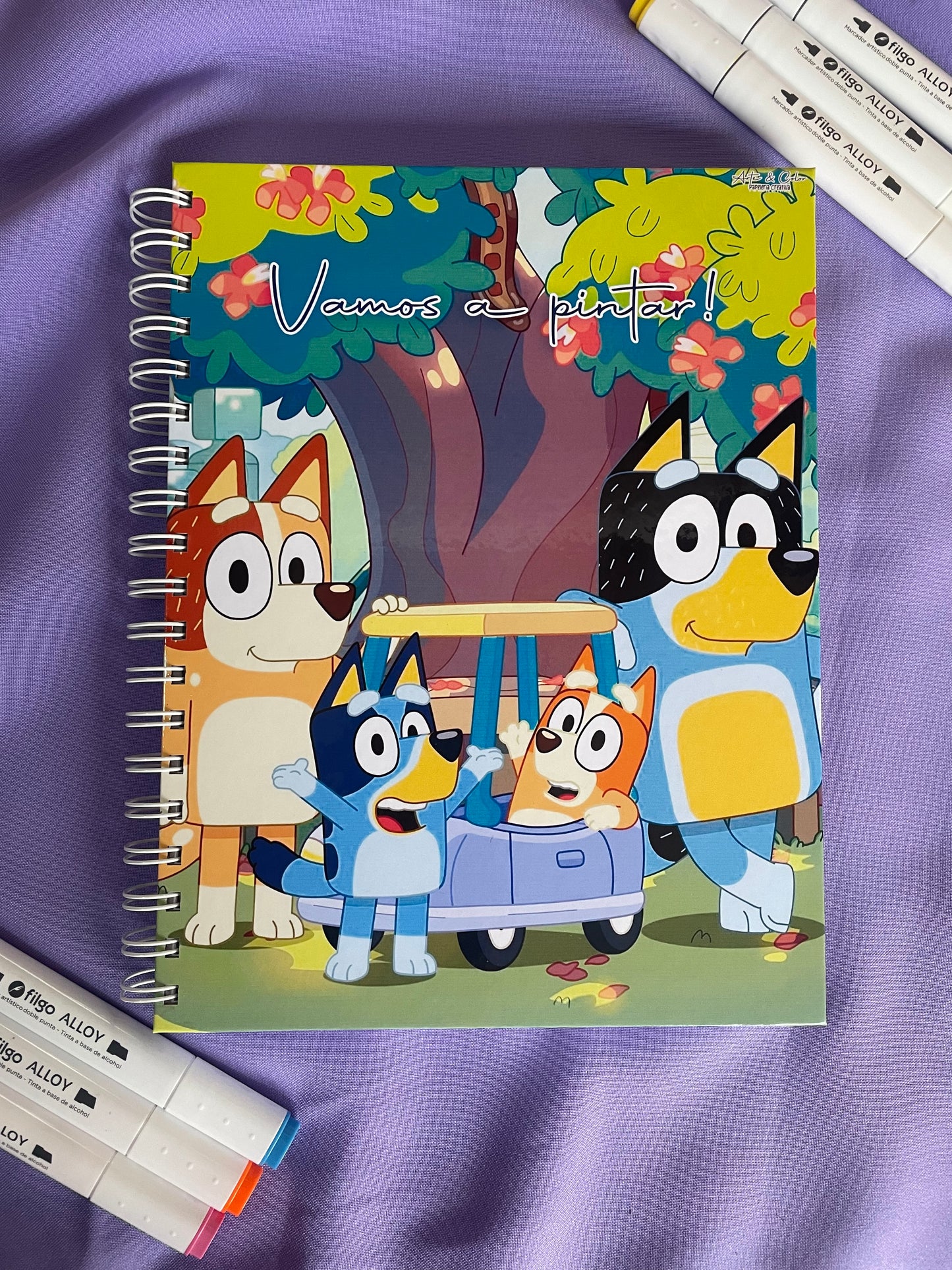 🖍️ ¡Vamos a Pintar con Bluey! 🐾