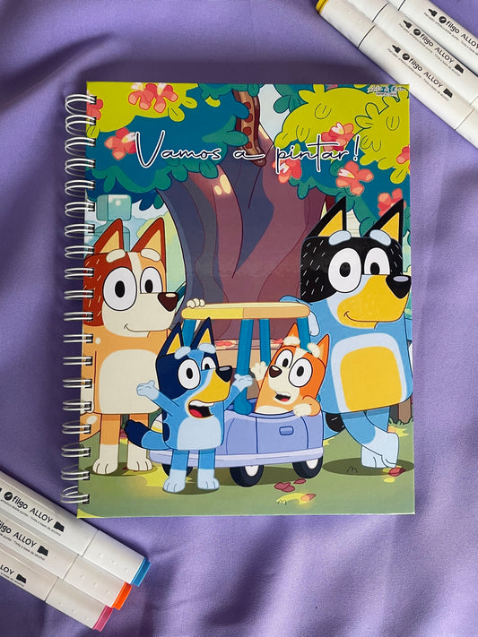 🖍️ ¡Vamos a Pintar con Bluey! 🐾