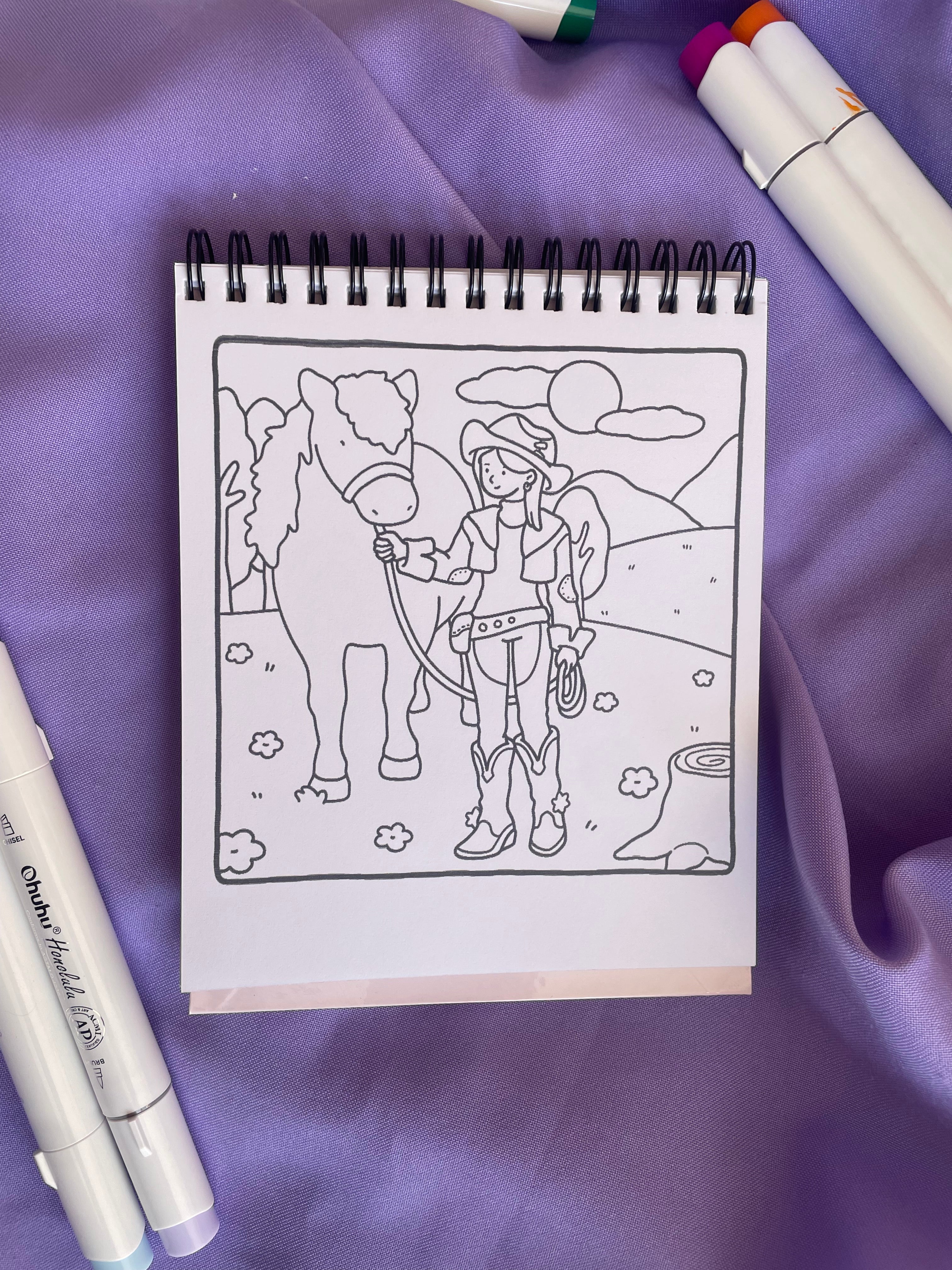 💕 Girly Diaries – Self-Love Coloring Book💕